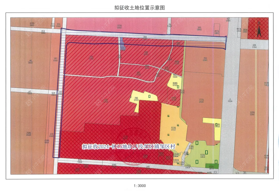 拟征收土地2024-钟15地块