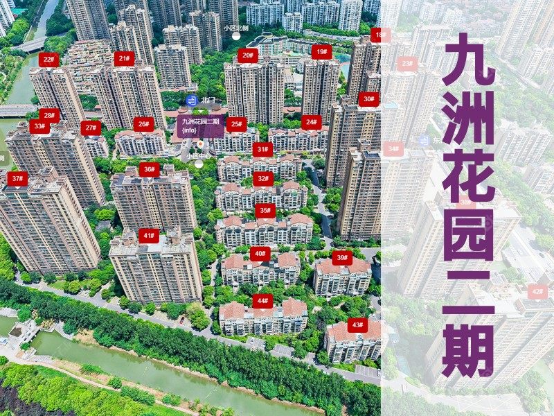 常州市2024年10月人气小区测评之九洲花园二期