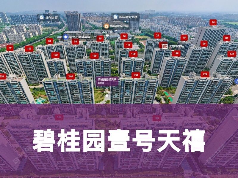 常州市2025年2月人气小区测评之碧桂园壹号天禧