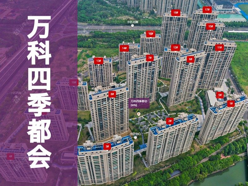 常州市2024年10月人气小区测评之万科四季都会