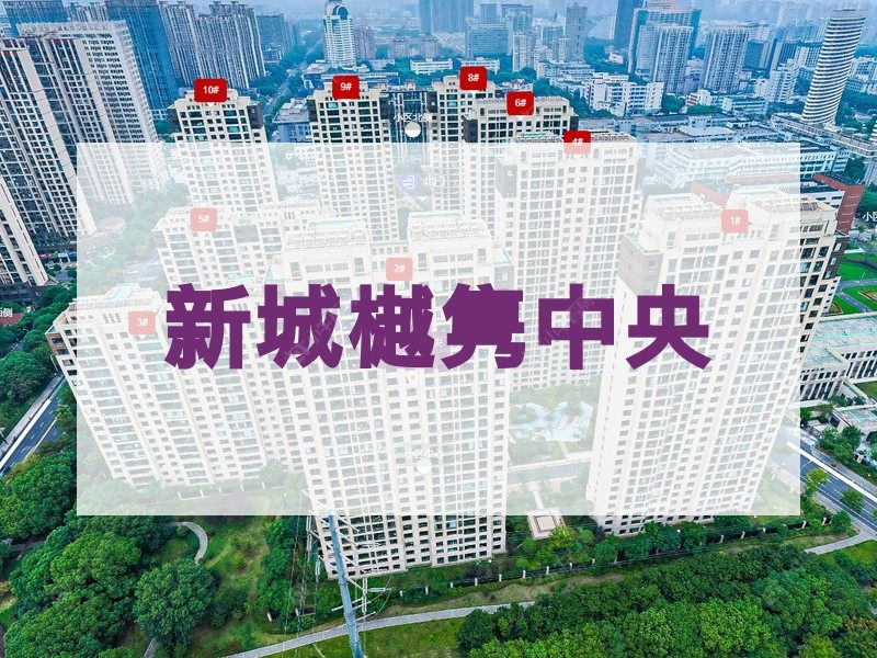 常州市2025年1月人气小区测评之新城樾隽中央