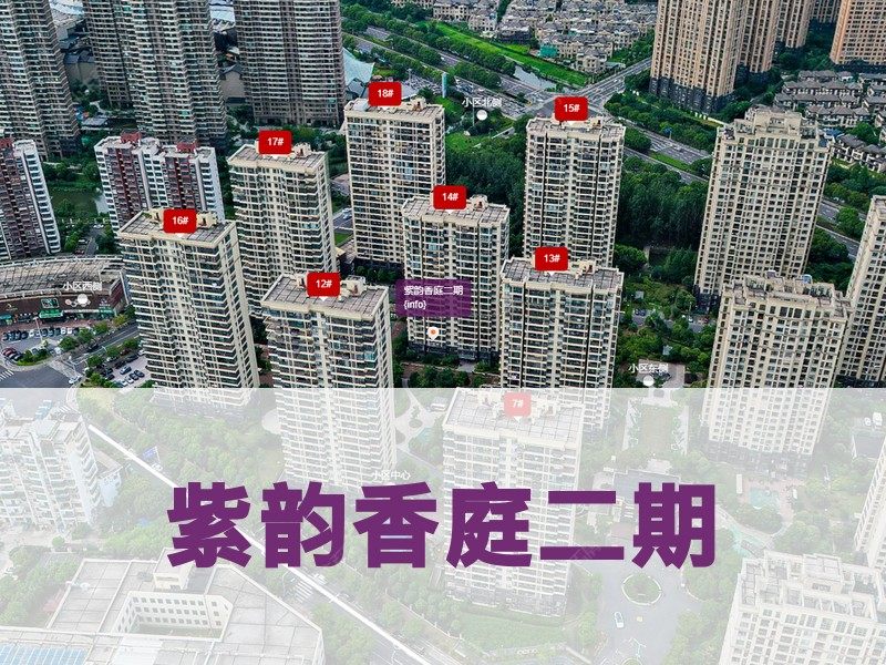 常州市2024年12月人气小区测评之紫韵香庭二期