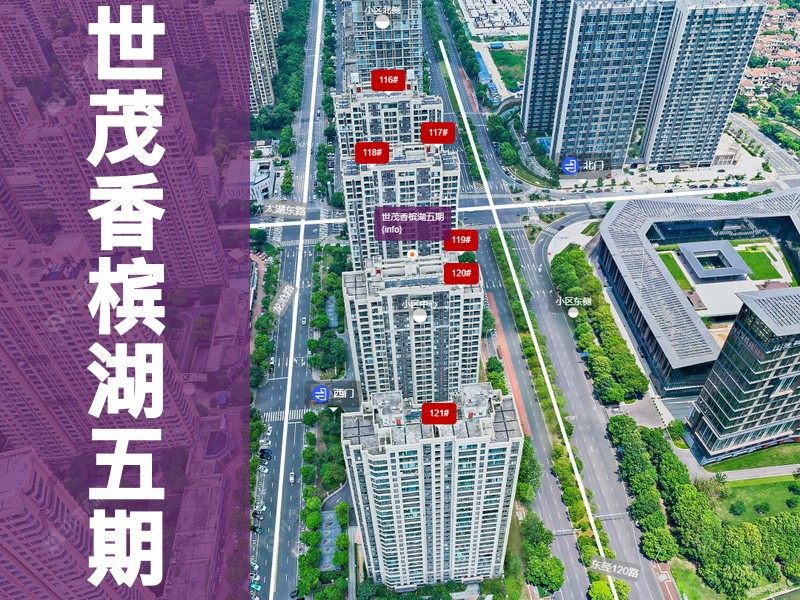 常州市2024年10月人气小区测评之世茂香槟湖五期