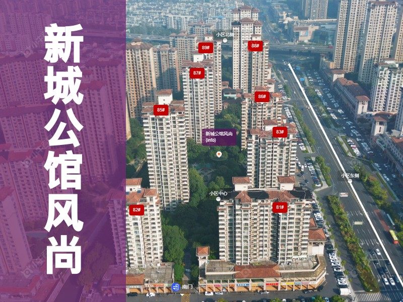 常州市2025年1月人气小区测评之新城公馆风尚