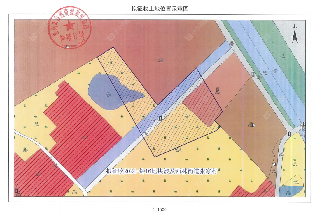 拟征收土地2024-钟16地块