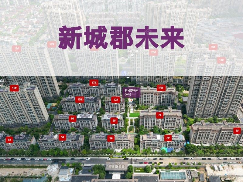 常州市2025年1月人气小区测评之新城郡未来