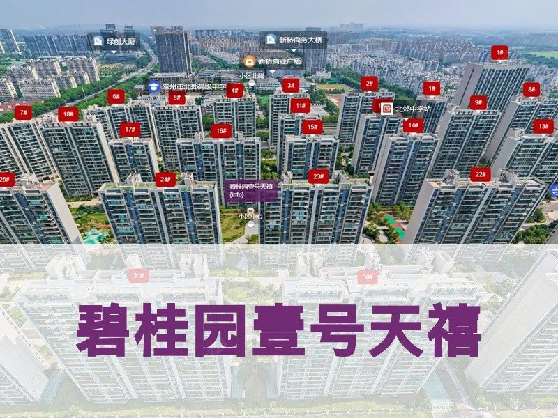 常州市2024年11月人气小区测评之碧桂园壹号天禧