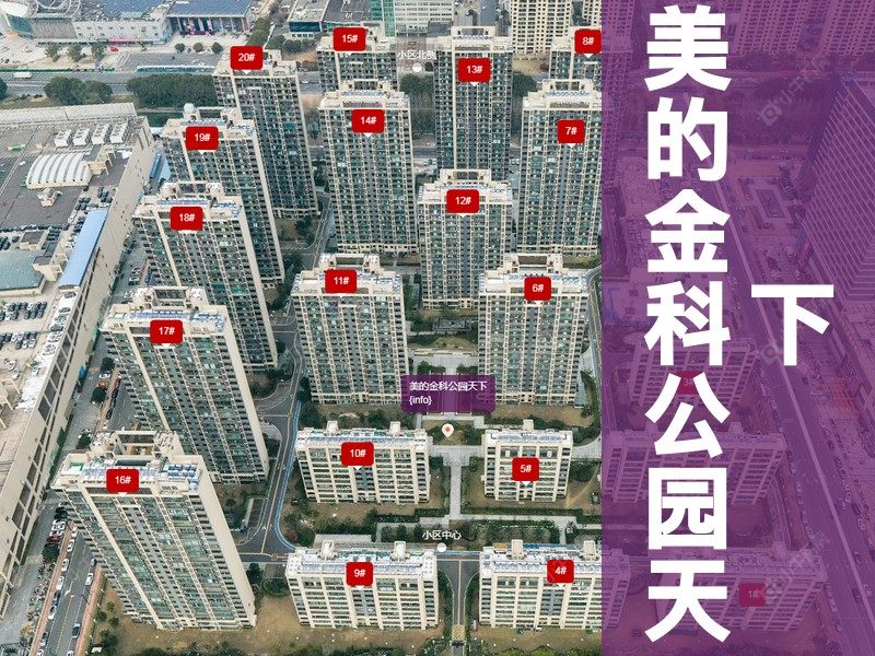 常州市2024年11月人气小区测评之美的金科公园天下