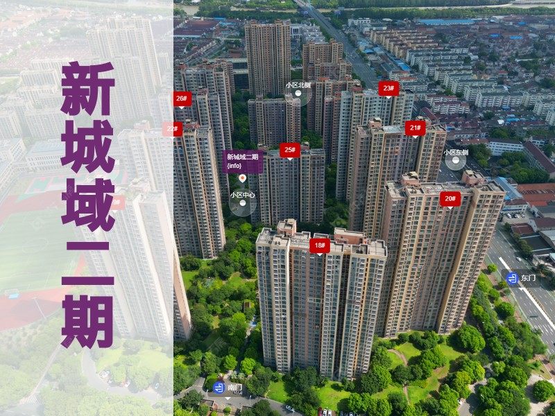 常州市2025年1月人气小区测评之新城域二期